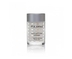 PULANNA Riebalinių liaukų veiklą reguliuojantis veido kremas su šilko peptidais SILK PEPTIDE, 30 g