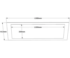 TV staliukas Asir Kalune Design Konsolė ML26-A