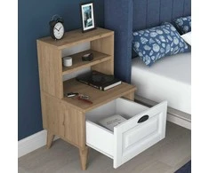Asir Kalune Design Naktinis staliukas BD105 - 1917 - Walnut