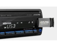 Automagnetola Portable stereo car Alpine UTE-200BT