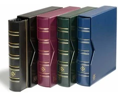 LEUCHTTURM OPTIMA albumas monetoms ( mėlynas )