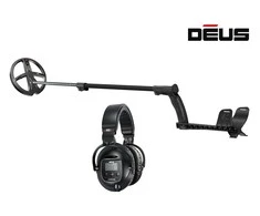 Metalo detektorius XP DEUS lite komplektacija su 22cm X35 rite ir WS5 (uždaromis) belaidėmis ausinėmis