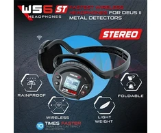 XP WS6 STEREO belaidės ausinės skirtos DEUS 2 metalo detektoriui