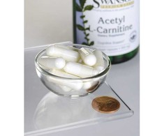 Acetyl L-Karnitinas, Swanson, 500mg, 100 kapsulių