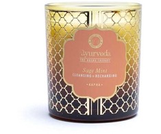 Ajurvedinė kvepianti žvakė Kapha Sage Mint, 200g