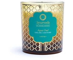 Ajurvedinė kvepianti žvakė PITTA AQUA OUD
