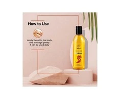 Ajurvedinis kūno masažo aliejus, Jiva Ayurveda, 200ml