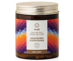 Ajurvedinis kūno sviestas Shatavari Everyoung, Khadi, 250ml