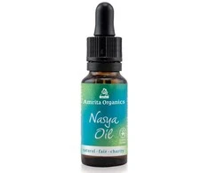 Ajurvedinis nosies aliejus Nasya, Amrita Organics, 20ml