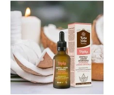 Ajurvedinių skystųjų kristalų aliejus plaukams Dipika, Rasayana Biocosmesi, 150ml
