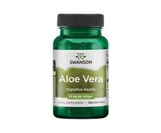 Alavijų ekstraktas Aloe Vera, Swanson, 25mcg, 100 kapsulių