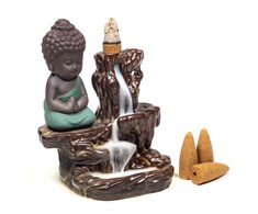 Atbulinio smilkimo Krioklio Efekto Backflow laikiklis Little Buddha