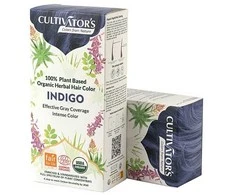 Augaliniai melsvos spalvos plaukų dažai Indigo, Cultivator's, 100g