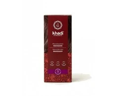 Augaliniai raudonai rudi plaukų dažai Mahogany, Khadi Naturprodukte, 100g