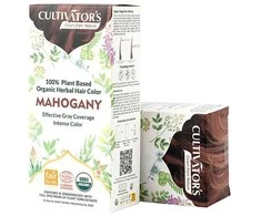 Augaliniai raudonmedžio spalvos plaukų dažai Mahogany, Cultivator's, 100g