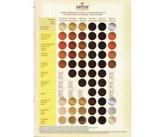 Augaliniai šviesios pelenų spalvos plaukų dažai Ash Skirtas šviesiems plaukams, Sattva Ayurveda, 150g