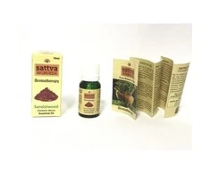 Baltojo santalo eterinis aliejus Sandalwood, Sattva Ayurveda, 10ml
