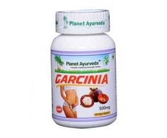 Ayumi Naturals Briaunuotoji kambodžinė garcinija Garcinia, ekologiška, Planet Ayurveda, 60 kapsulių
