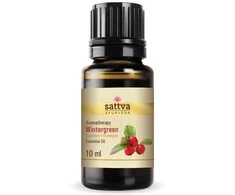 Bruknuolių eterinis aliejus Wintergreen, Sattva Ayurveda, 10ml
