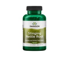 Didžiosios dilgėlės šaknis Stinging Nettle Root, Swanson, 500mg, 100 kapsulių
