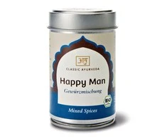 Prieskonių mišinys ryžiams ir daržovėms Laimingas Vyras, Classic Ayurveda, 80 g