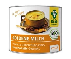 Auksinio pieno gėrimo milteliai Golden Milk, Raab Vitalfood, 70g