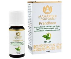 Eterinis ajurvedinių vaistažolių ir mėtų aliejus Prandhara, Maharishi Ayurveda, 10 ml
