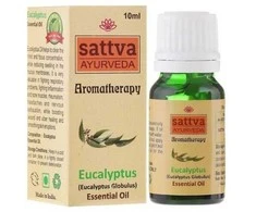 Eukaliptų eterinis aliejus Eucalyptus, Sattva Ayurveda, 10ml