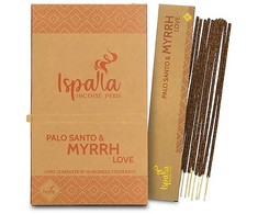 Ispalla Incense Peru Smilkalai ISPALLA PALO SANTO &amp; MYRRH