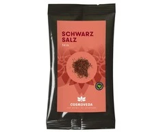 Juodoji druska Kala Namak, smulki, ekologiška, Cosmoveda, 100g
