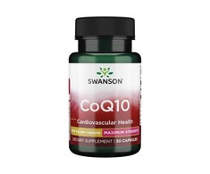 Kofermentas Q10, Swanson, 200mg, 30 kapsulių