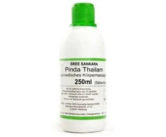 Kūno masažo aliejus Pitta kūno tipui Pinda Thailam, Sree Sankara, 250 ml