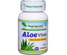 Maisto papildas Aloe Vitals, Planet Ayurveda, 60 kapsulių