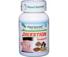 Ayumi Naturals Maisto papildas Digestion Support, Planet Ayurveda, 60 kapsulių