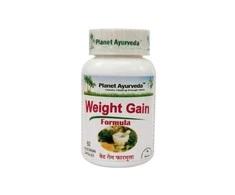 Ayumi Naturals Maisto papildas Weight Gain Formula, Planet Ayurveda, 60 kapsulių