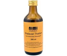 Masažo aliejus moterims Shatavari Thailam, Nimi Ayurveda : Kiekis - 200 ml