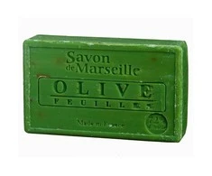 Natūralus muilas su alyvuogių lapais Olive Leaves, Savon de Marseille, 100g