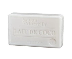 Natūralus muilas su kokosu Coco Milk, Savon de Marseille, 100g