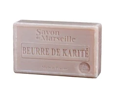 Natūralus muilas su sviestmedžiu Sviestmedžių aliejumi, Savon de Marseille, 100g