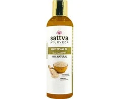 Nerafinuotas šalto spaudimo sezamų aliejus Sattva Ayurveda, 500ml