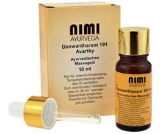 Nimi Ayurveda Ajurvedinis aliejus nosiai Danwantharam 101 Avarthy, Nimi Auyrveda, 10ml