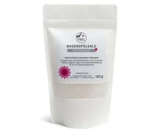 Nosies valymo procedūrai Neti Pot skirta valyta druska Nature, 450 g