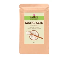 Obuolių rūgšties milteliai plaukams Malic Acid, Sattva Ayurveda, 70g