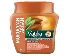 Plaukų kaukė su argano aliejumi, Dabur Vatika, 500g