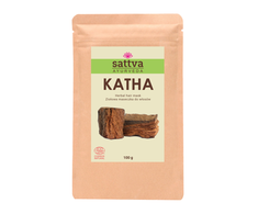 Plaukų kaukės milteliai Katha, Sattva Ayurveda, 100g