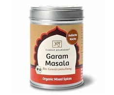Prieskonių mišinys Garam Masala, ekologiškas, Classic Ayurveda, 80g