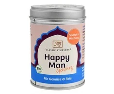 Prieskonių mišinys ryžiams ir daržovėms Laimingas Vyras, Classic Ayurveda, 80 g