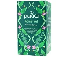 Pukka Herbs Gaivi arbata su eukaliptu Įkvėpkite, Pukka, 20 pakelių