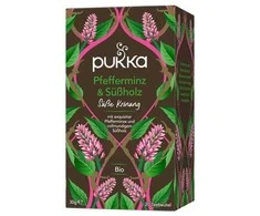 Pukka Herbs Gaivinanti žolelių arbata Pipirmėtė ir Saldymedis, Pukka, 20 pakelių