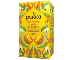 Pukka Herbs Stimuliuojanti arbata Kurkuma Active, Pukka, 20 pakelių